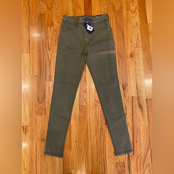 American Eagle Outfitters Denim - [American Eagle] green sky high jeggings